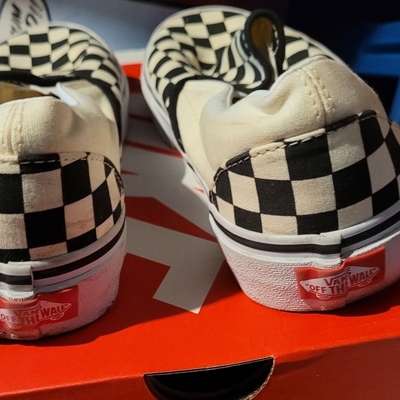Vans Checkerboard white 7.5 men - Picture 2 of 3